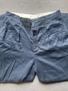 パンツ ATLAST&CO atlast 2TUCK LINEN TROUSERS ATLAST&CO atlast 2TUCK LINEN TROUSERS - メルカリ