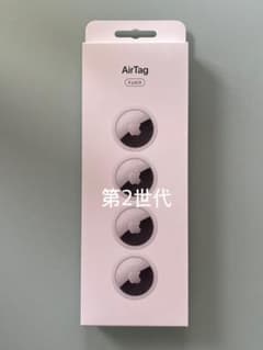 AirTag第2世代☆MFEA4ZP/A エアタグ4個入り新品^^ - メルカリ