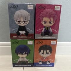 カリスマ　ぺたっとおすわりフィギュア　4体猿川慧　伊藤ふみや　草薙理解本橋依央利のサムネイル
