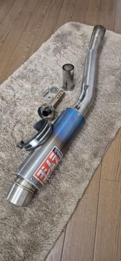 販売決定。がー@様専用LCI製スリップオンマフラー イナズマ400 チタン