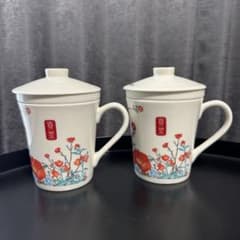 Gong cha ゴンチャ 2025 福袋 茶こし付きカップ 2点