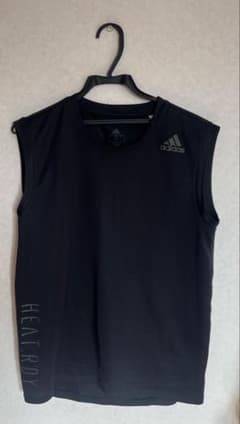 adidas HEAT.RDY ノースリーブシャツ ブラックのサムネイル