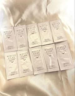WHITE CLAY Savon Mask 10包 薬用美白 泡洗顔パックのサムネイル