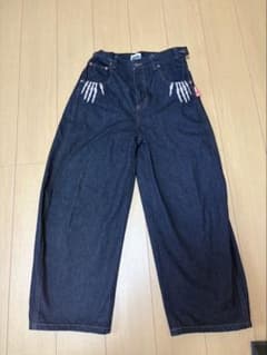 9090 スケルトン デニムパンツ 値下げ可のサムネイル
