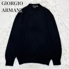 GIORGIO ARMANI カシミア100% クルーネックセーター 90s - メルカリ