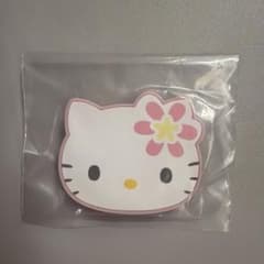 新品未開封 minimini折りたたみテーブル　ダイカットハローキティ（お花）のサムネイル
