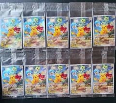 新品☆ ピカチュウ プロモ みんなでぼうけん スカーレット バイオレット 10枚のサムネイル