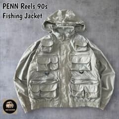 激レアPENN Reelsペンリールフィッシングジャケットゴープコアベージュ 