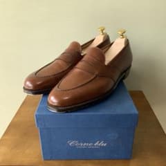 Corno blu コルノブルゥ ストラップローファー オーダー25.5cm程度 