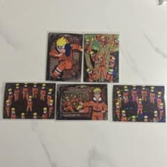 NARUTO カード うずまきナルト 5枚セットのサムネイル