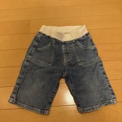 miki HOUSE デニム ハーフパンツ 90センチのサムネイル