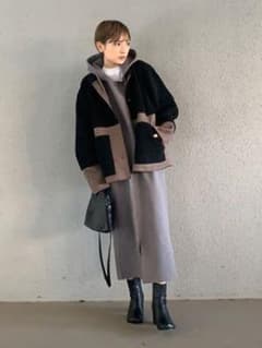 rem closet フェイクムートンブルゾンのサムネイル
