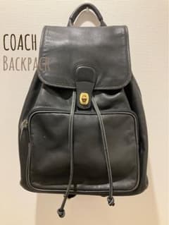 COACH  コーチ ヴィンテージ オールドコーチ レザー リュックのサムネイル