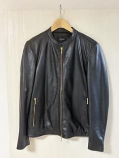 FILLMORE ラムレザー シングルライダース 本革 黒 リューグーのサムネイル
