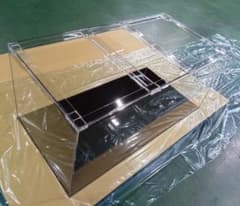 【黒板入荷】アクリル水槽 W1200 D600 H500 底黒 佐川急便発送 黒板入荷】アクリル水槽 W1200 D600 H500 底黒 佐川急便発送