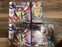 ポケモンカード ムニキスゼロ メガドリームex メガブレイブ 4BOX