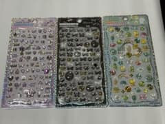 【正規品】カミオジャパン ジュエルプチドロップステッカー 3枚セット まとめ売りのサムネイル