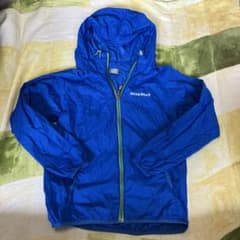 mont-bell キッズ薄手上着 130 青のサムネイル