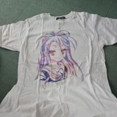 ノーゲーム・ノーライフ 白 Tシャツ Lサイズのサムネイル