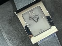 Dior 腕時計マリス ダイヤ0.041clt ディオール ブルー美品 稼働品 Dior 腕時計マリス ダイヤ0.041clt ディオール ブルー美品 稼働品