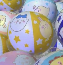 ちいかわ おばけの森 ヨーヨー ビーチボール （お台場ファンライジング