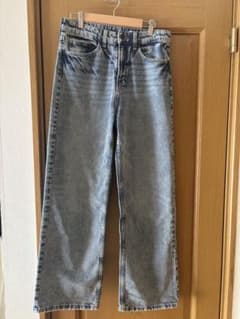 H&M EUR38 WIDE ULTRA HIGH WAIST デニム パンツのサムネイル