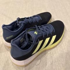adidas ADIZERO ハンドボールシューズ ブラック×ブルー　26cmのサムネイル