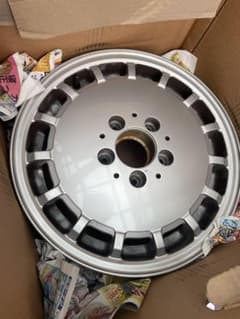 w124 w201 純正15インチホイール4本 6.5J × 15 × ET48 - メルカリ