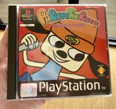 PS1 パラッパラッパー 欧州版 PAL版 完品 ポスター付 海外版のサムネイル
