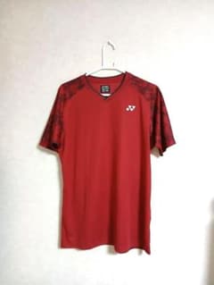 YONEX バドミントン ゲームシャツ レッドのサムネイル