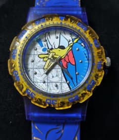 ドナルドダック DONALD DUCK 腕時計 ディズニー限定 希少 稼働 美品