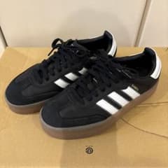 【美品】adidas Samba ブラック/ホワイト スニーカーのサムネイル