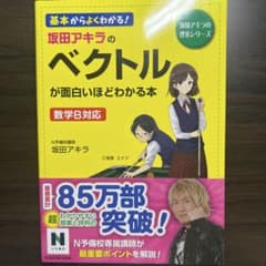 仮田アキラのベクトルが面白いほどわかる本のサムネイル