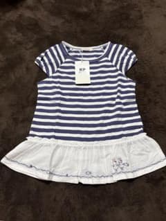 〖新品未使用〗KP ケーピー ボーダー子供服 130サイズのサムネイル