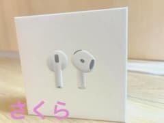 新品未使用、未開封 Apple AirPods4 イヤホンのサムネイル