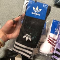 Ladiesレディースadidasアディダス靴下 三足のサムネイル