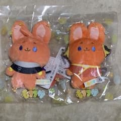 銀魂　神威　ミニモフモフフサ ぬいぐるみ マスコット ① 銀魂 モフフサ MINI ミニモフ ぬいぐるみ 神楽 神威 - メルカリ