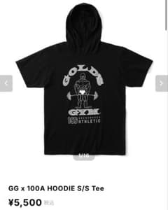 ゴールドジムx 100アスレチックHOODIEのサムネイル
