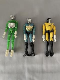 ミクロマンレトロ ロボット フィギュア 3体セットのサムネイル