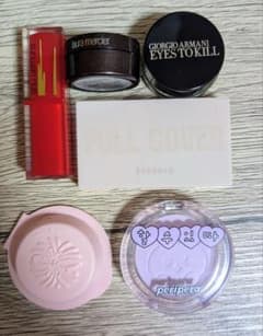 化粧品セット（シュウ ウエムラ、アルマーニ、ローラ メルシエ）