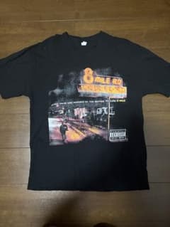 8 MILE 映画 サウンドトラック Tシャツ ブラック　日本非売品のサムネイル