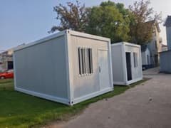 組立式ユニットハウス 3m×5.95m ホワイトのサムネイル