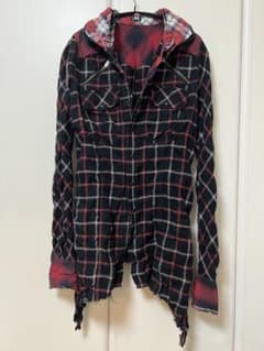 LGB ルグランブルー SHIRT-6 チェックシャツ ダメージ加工 LGB ルグランブルー SHIRT-6 チェックシャツ ダメージ加工 - メルカリ