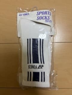 YONEX スポーツソックス ホワイト　25〜28cmのサムネイル