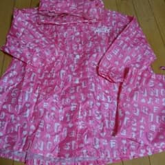 ジェニィ♡カッパ 雨具 130 ピンク レインコートのサムネイル
