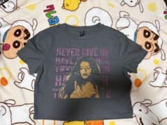 SHEIN 半袖Tシャツ グラフィック クロップド丈のサムネイル