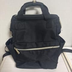 2way スクエアリュック バックパック ブラックのサムネイル
