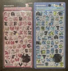 か*ん様 【サンリオ新作】ボンボンドロップシール　ハローキティ　はぴだんぶい　正のサムネイル