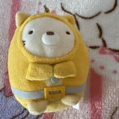 すみっコぐらし　ボールチェーン付き宇宙服ぬいぐるみ　ねこ　手のりぬいぐるみ