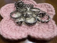 シルバーリングセット 10個入りのサムネイル